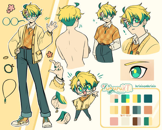 1st Outfit Reference Sheet